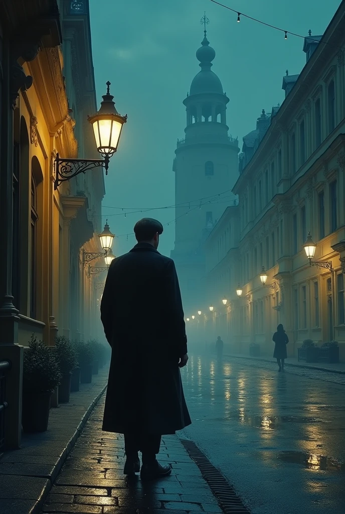 Create images from the novel , White Nights for YouTube