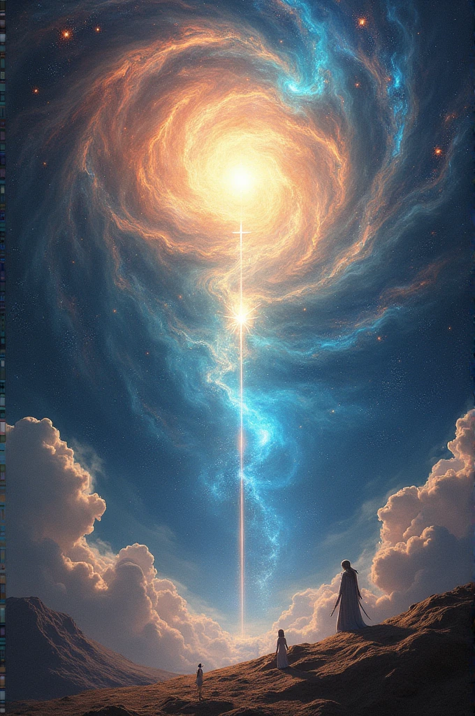 Image of the heavens described by Enock in his book
