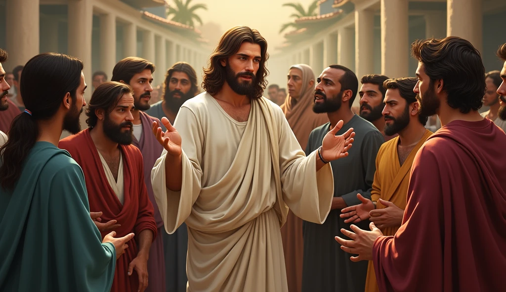 Jesus healing sinners



