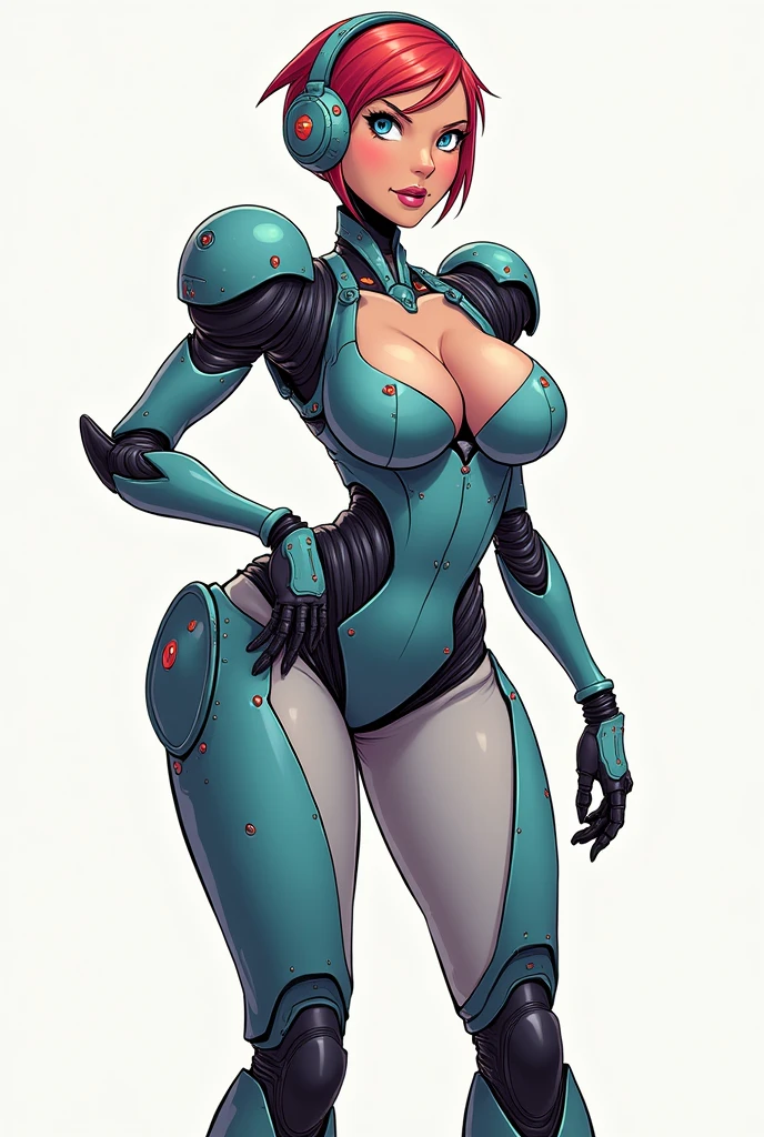 Jenny Wakeman (My Life as a age Robot) with prominent body, big tits, big ass and sexy daring
