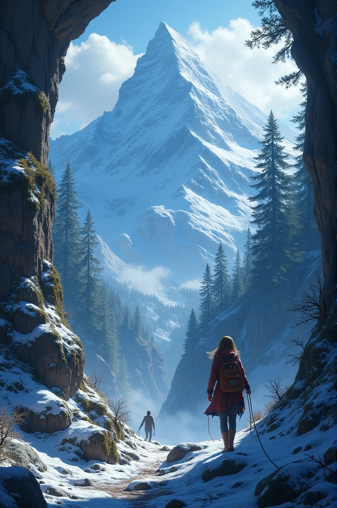 The Secret of the Blue Mountain
In a distant kingdom, surrounded by high mountains and green valleys, The majestic Blue Mountain rose. Its summit was perpetually covered in snow and its base was shrouded in dense forests.. The inhabitants of the kingdom told stories about the Blue Mountain and the mysterious treasure that was inside it., But few had ventured to explore it because of the dangers that were said to lurk in its path..
Among the inhabitants of the kingdom was a young woman named Isabela., Known for her bravery and curiosity. Since I , Isabela had heard the legends about the hidden treasure in the Blue Mountain and always dreamed of finding it.. One day, As the wind blew and the snow began to fall, Isabela decided that the time had come to embark on her adventure.
He prepared his backpack with everything he needed.: a compass, a rope, a woolen coat and some provisions. He said goodbye to his family and friends, who looked at her with a mixture of admiration and concern. Although they didn't know if he would return, They trusted in their determination.
The first challenge Isabela faced was the dense forest surrounding the base of the mountain.. The trees were so tall that they barely let the sunlight through.. As I moved forward, He found an old map engraved on a rock, partially covered with moss. The map seemed to mark the path through the forest, but it also indicated that the path was full of traps and obstacles.
Isabela followed the directions on the map carefully.. He soon realized that there were traps hidden under leaves and branches.. Using your ingenuity, managed to get around them, often using the rope to cross fast-flowing rivers or climb rock walls. Each challenge overcome strengthened his resolve..
After several days of travel, Isabela arrived at the base of the mountain. There he found a dark cave that seemed to be the entrance to the heart of the Blue Mountain.. Armed with a torch and a flashlight, He went inside and