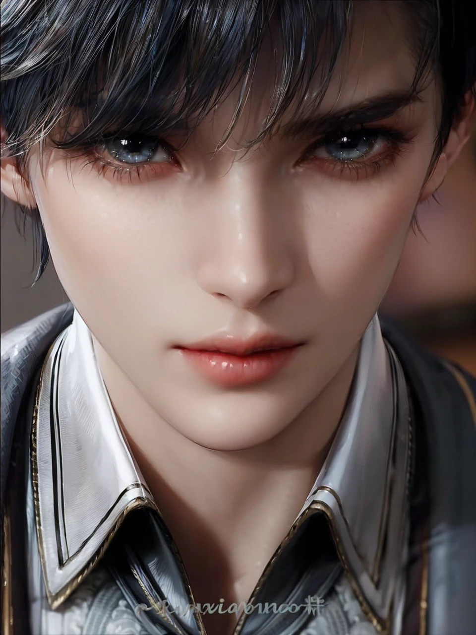 143
(20 year old woman), (surreal), (High level image quality), ((beautiful hairstyle 46)), ((short hair:1.46)), (breasted:1.1), (lipsticks)
