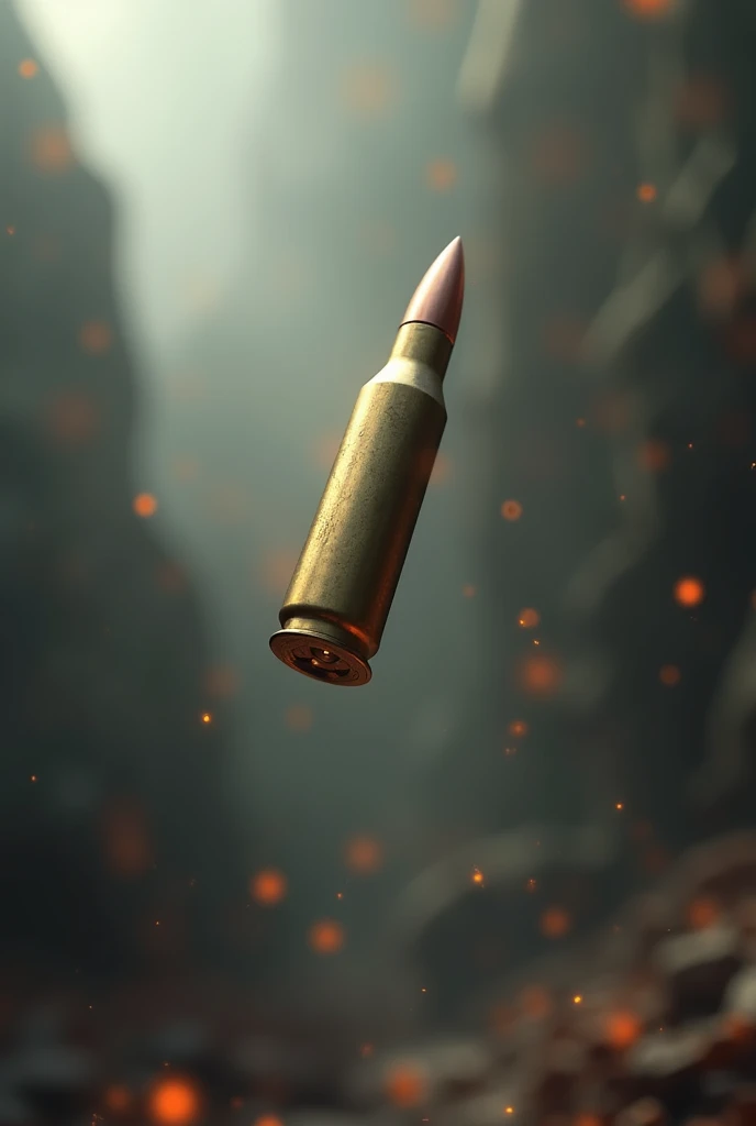 A dropping bullet