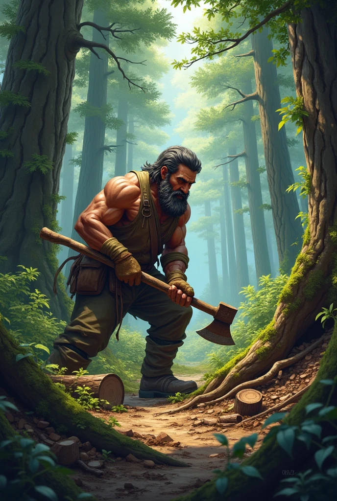 The story of woodcutter