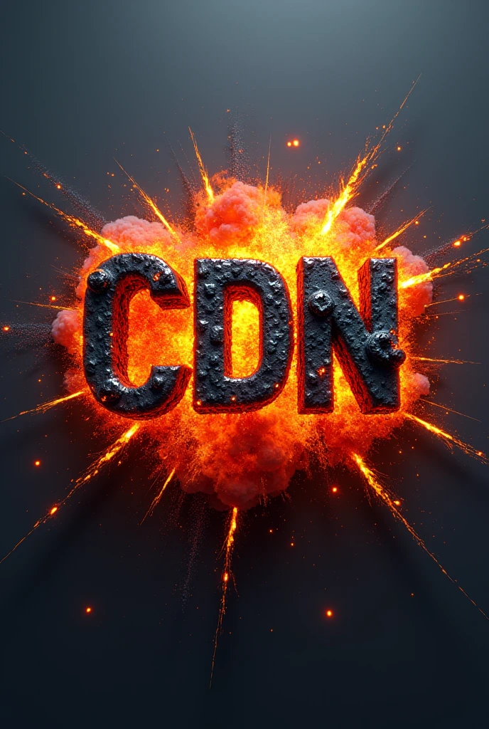 CDN logo with bomb letters
