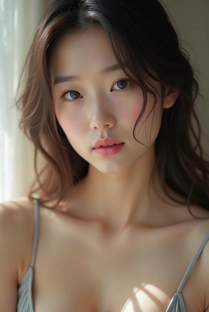 Super Real Photo、Close up nipples、Erect nipples of young Japanese women