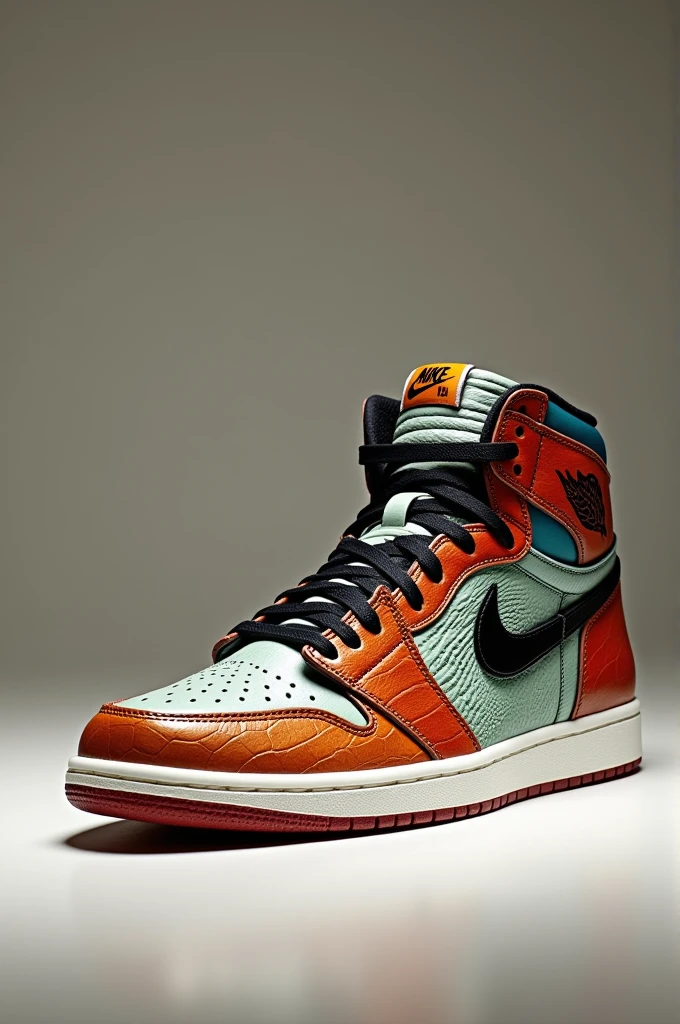 A Jordan 1 with exotic skin 