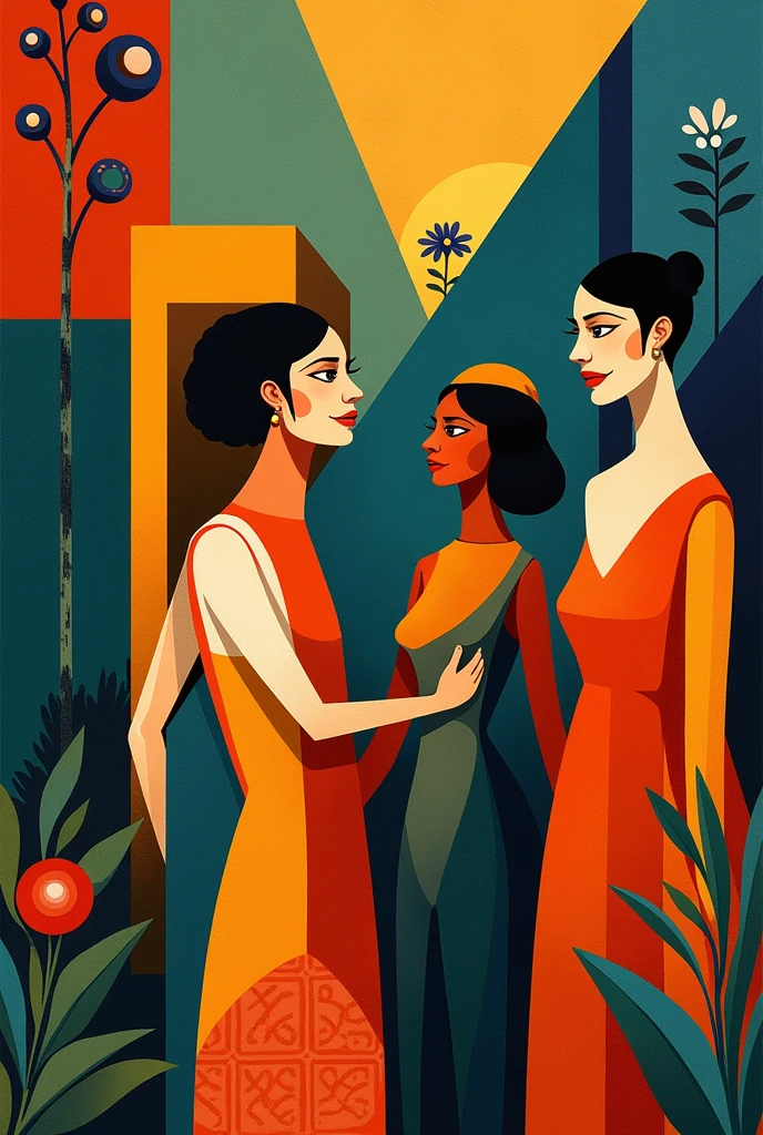Create an art of Brazilian modernism