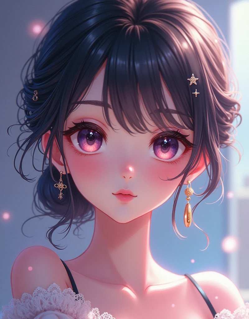 An anime woman