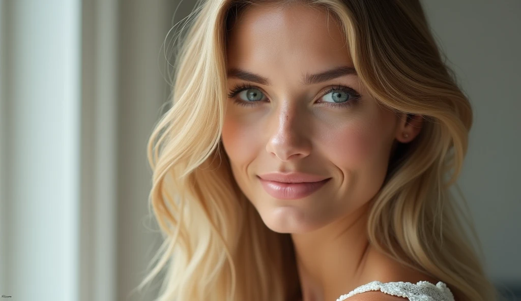 blonde mature woman, pretty