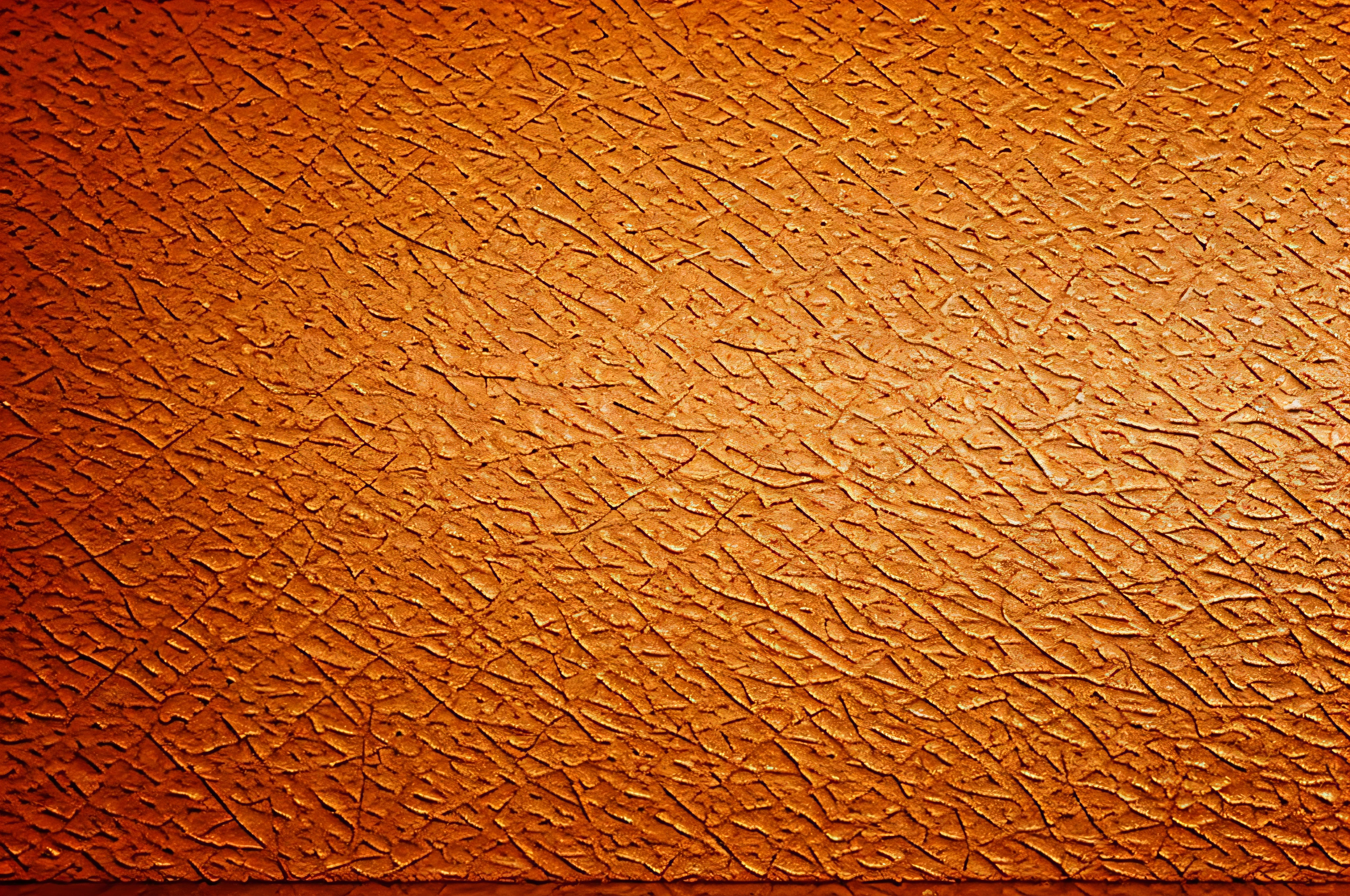 texture of bright orange paper as background