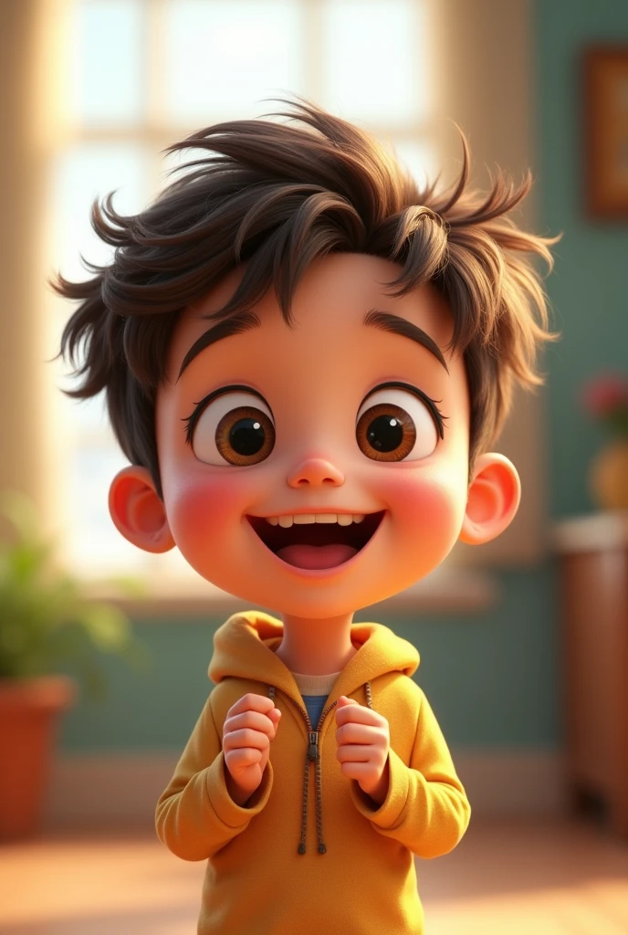 Creat a cute boy for animation in 2D