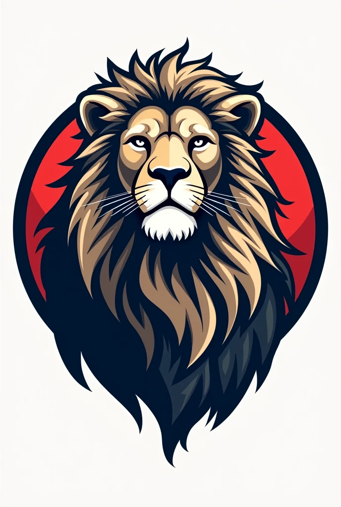 Make a logo or campaign for president with a lion named Dante below and in a circular shape