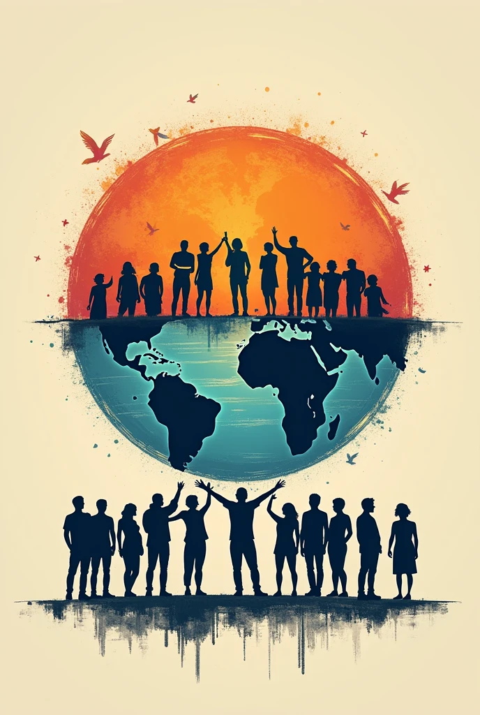 Create a creative slogan about the global human rights agreement.