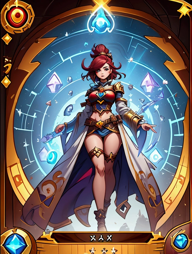 Create a Heartstone Game card