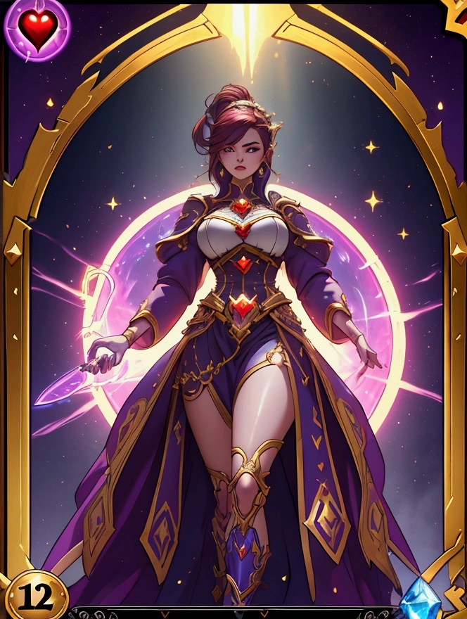 Create a Heartstone Game card