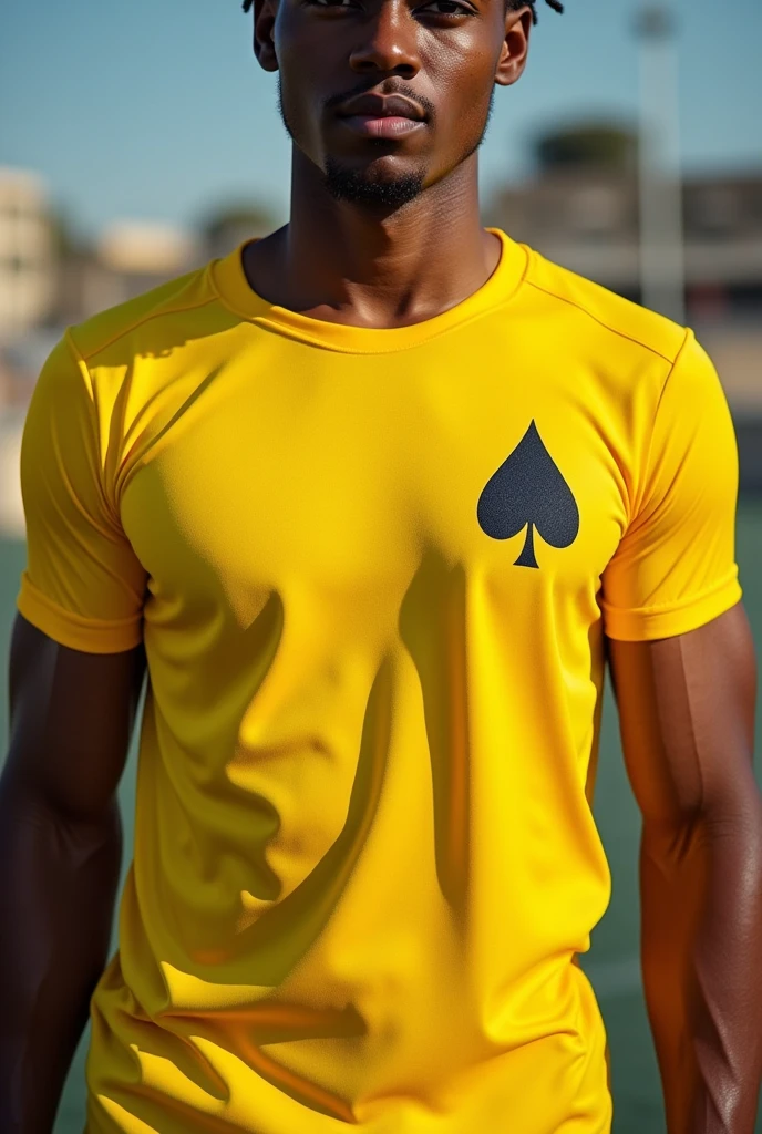 Create yellow shirt with Ace logo