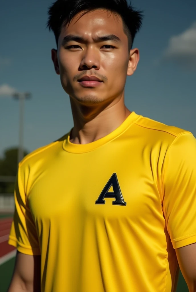 Create yellow shirt with Ace logo