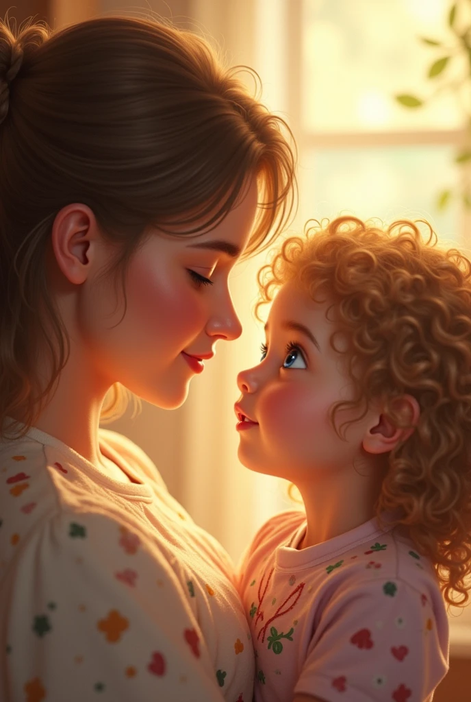 Image that will melt the heart of a sweet Cancer girl , She wants to have a little daughter with me, blonde, curly hair and blue eyes 