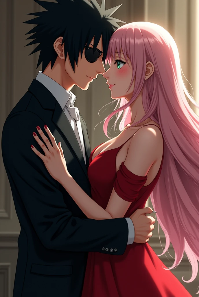 I created for myself from the anime tensei shitara slime, rimuro having sex with benimaru