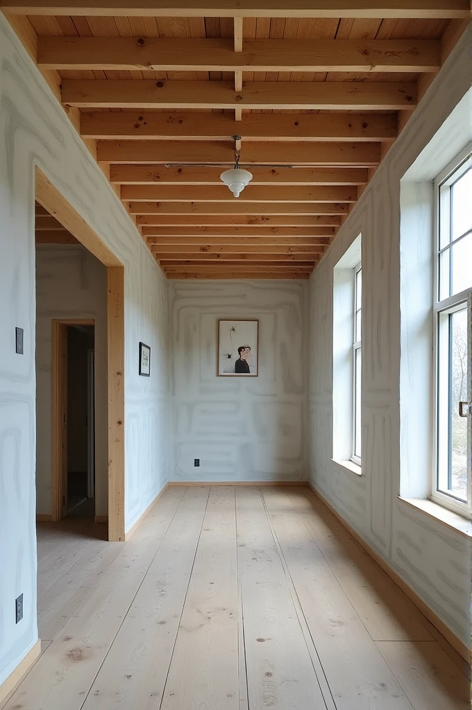Construction with serial walls