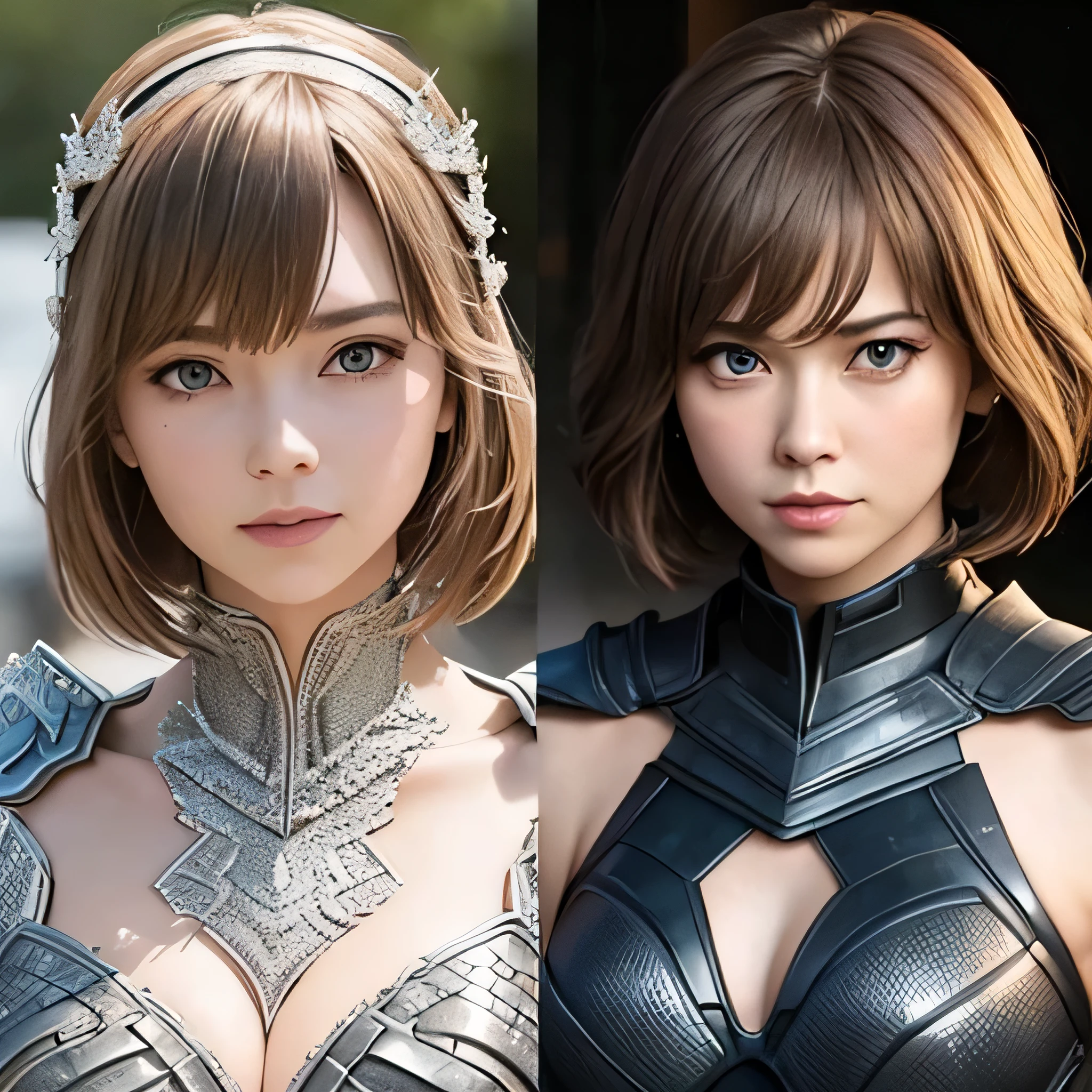 live-action delicate Armored women