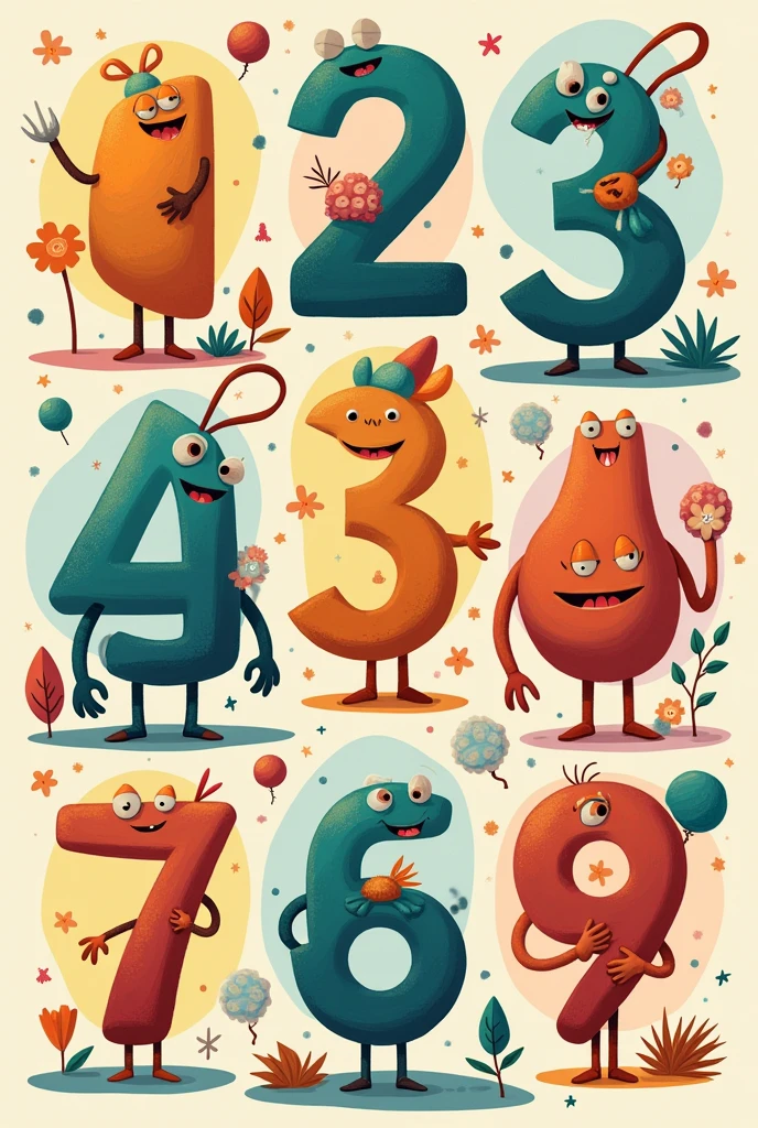 Image where you explain the natural numerical scale



