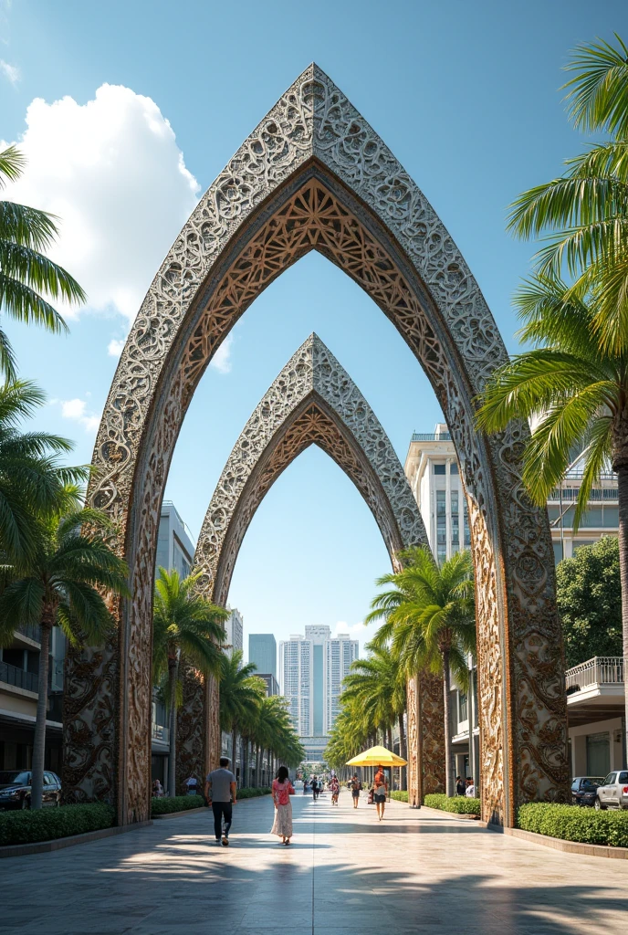 DIY arc design ideas that represents cebu city