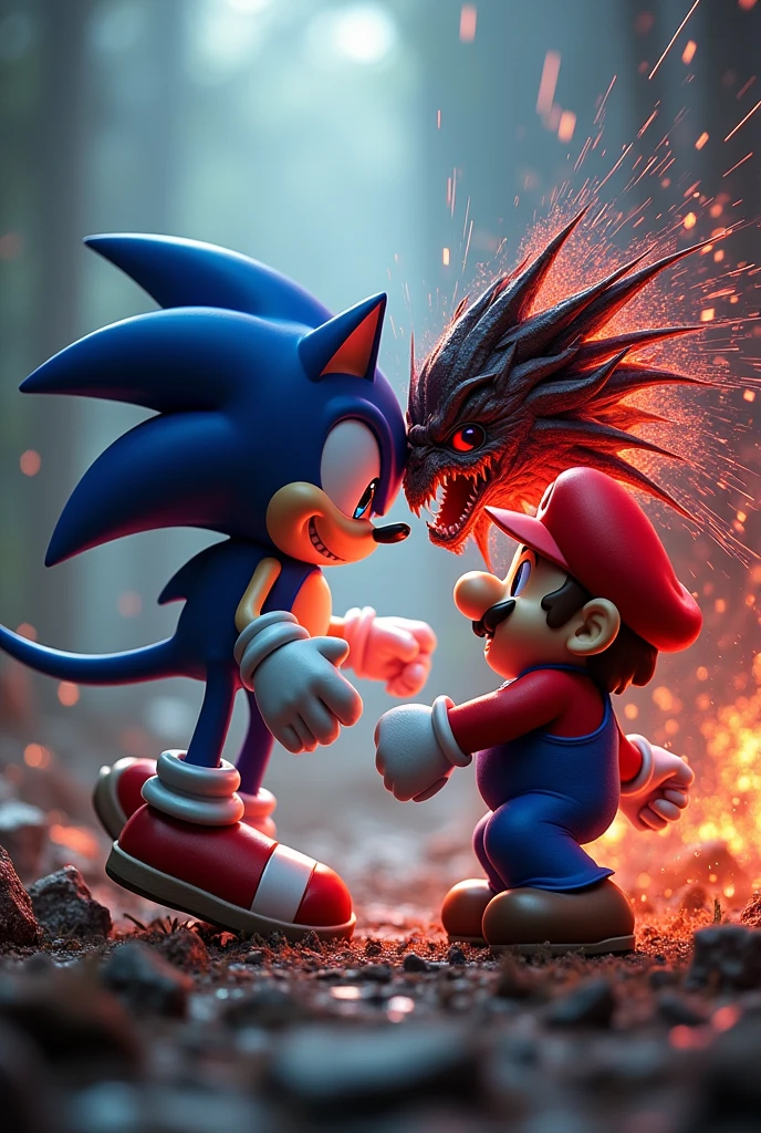 MX Mario Vs Sonic Exe