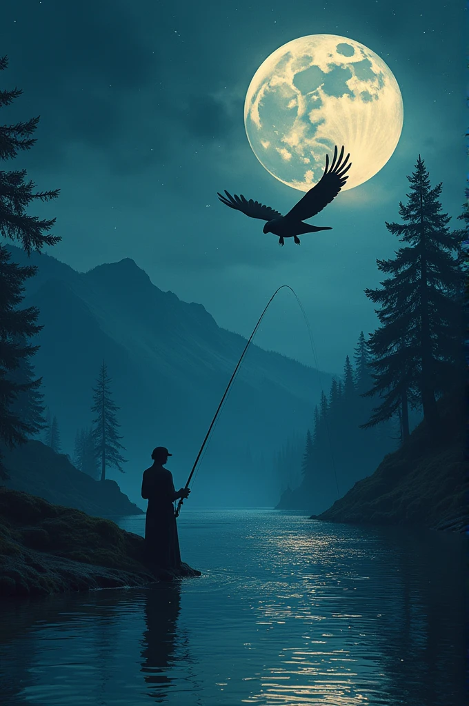 Ferret and Night Fury, fishing