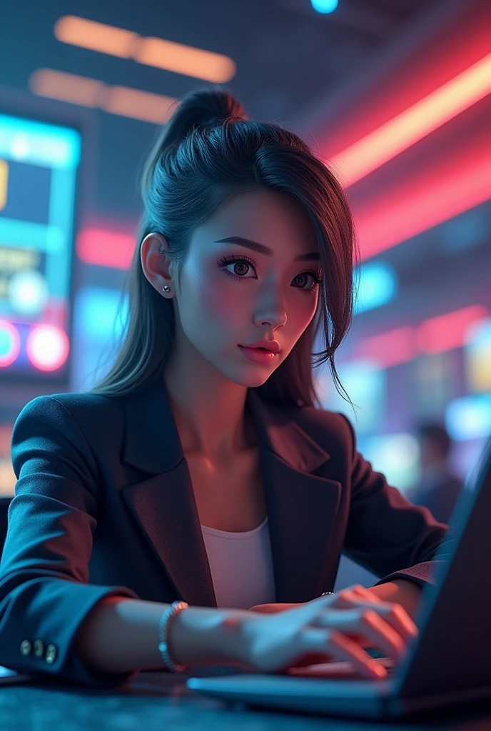 A virtual gambler

