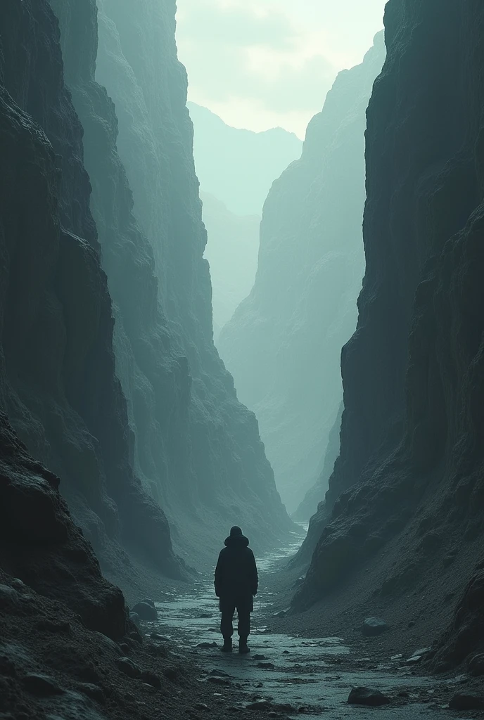 Stairs or mountains where one person is at the bottom while looking at others at the top, reflecting the perception of always being behind or not reaching the same level.