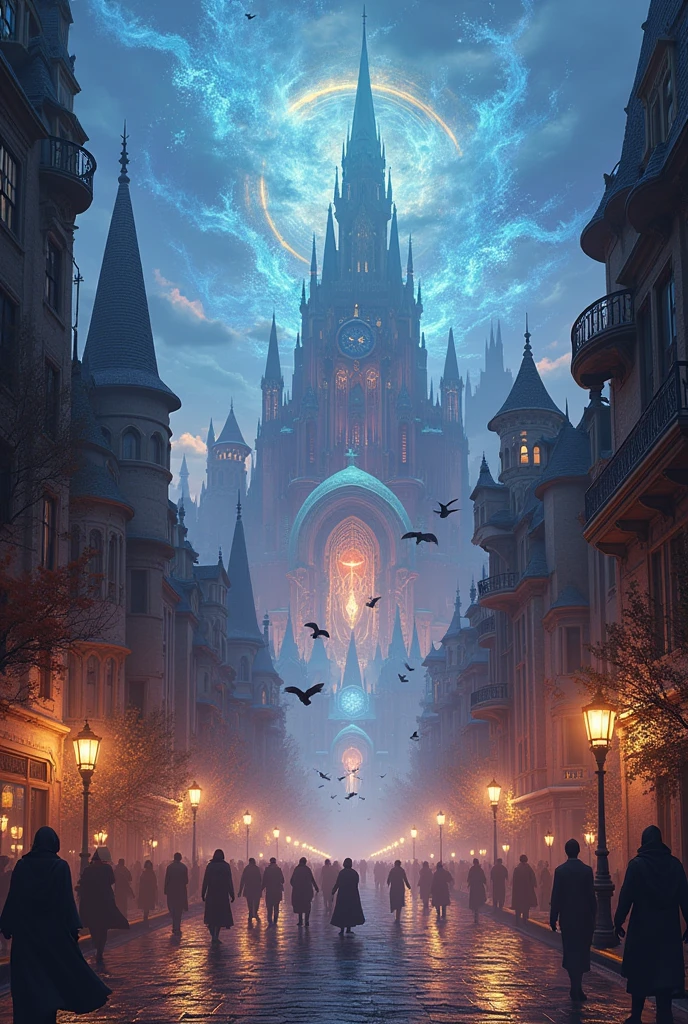 imagine a magical city where magic is real