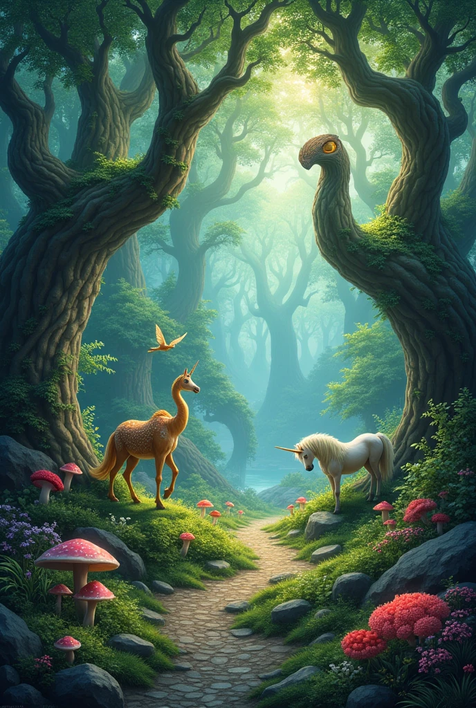 Image of a magical forest