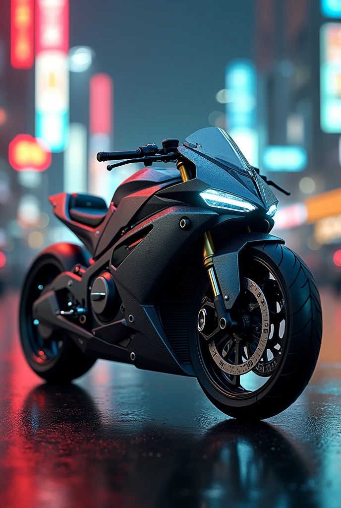 creatively design a motorcycle named 'MoTo' with intricate details