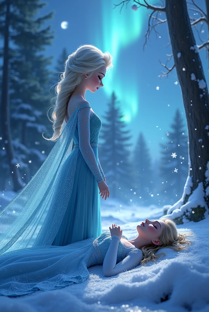 Elsa and the sleeping beauty Closer Closer