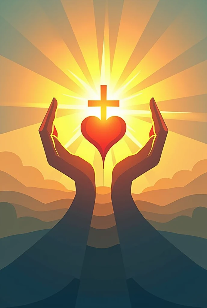 ,heart ,cross behind rising sun
Resist in Faith , Renew in Hope, Restore in love
Give me logo for Myanmar institute of Theology