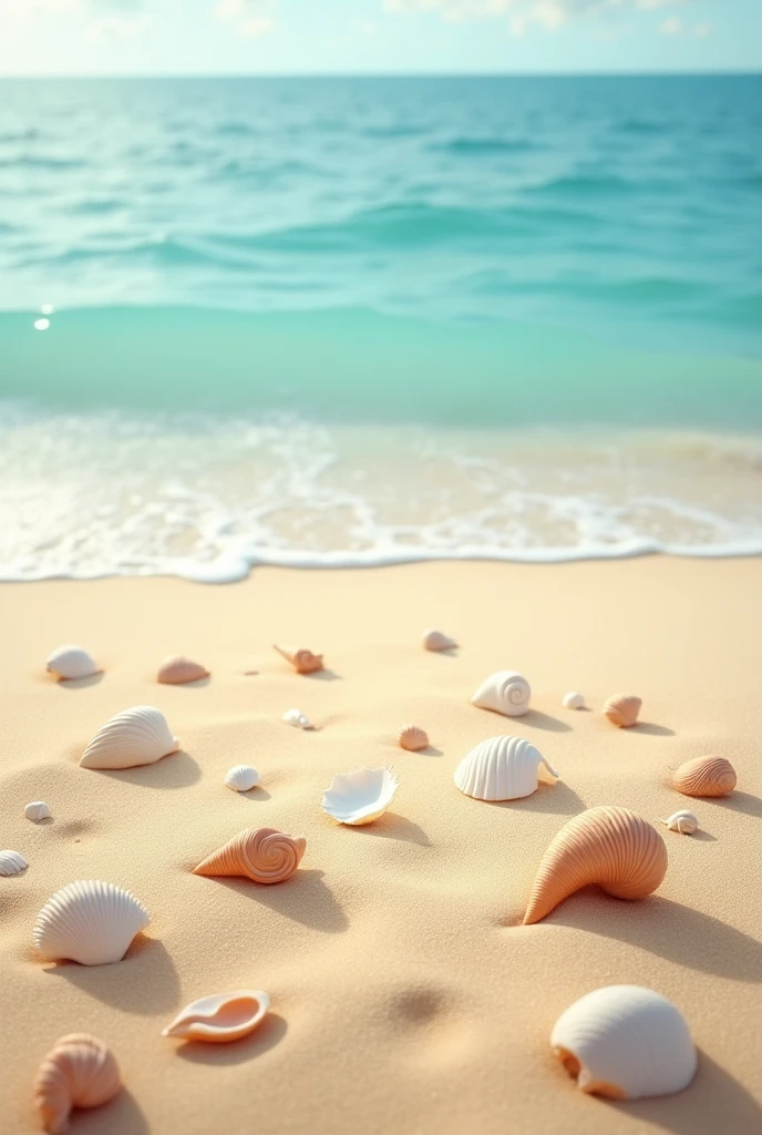 Just sea sand with shells