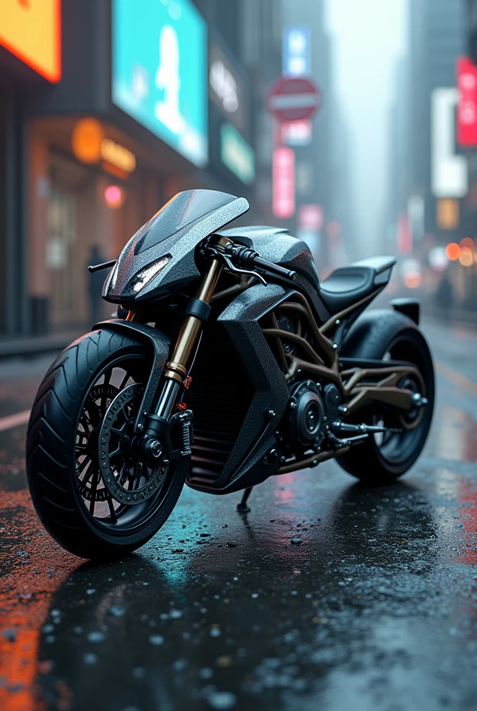 make a Motorcycle using a word ''Mo'To''