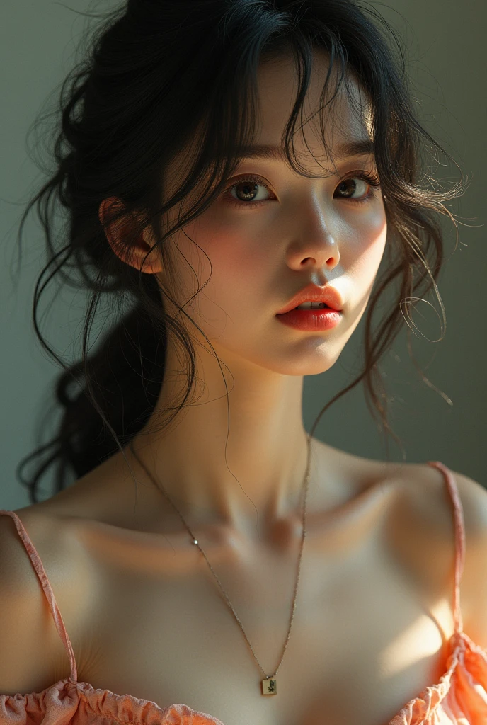 Woman, work of art, best qualityer, highest quallity, cinematic lighting, (volumetric lighting), extremely detaild CG unity 8 k wallpaper, focused, 8 k wallpaper, 4 k wallpaper, extremely detaild, ultra realistic, photorrealistic, sharp focus, absurderes, (HDR:1.2), (hight contrast), fot, Detailed and Intricicated, instagramart, portraite, highy detailed, digitalpainting, art station, conceptual artwork, Soft, sharp focus, illustration, cinematic lighting,