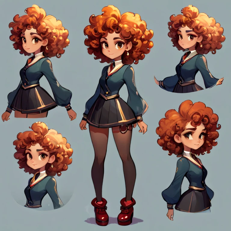 Character design fanart collab curl
