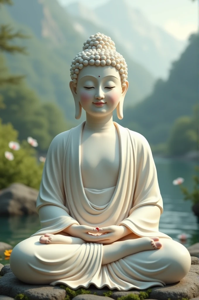 Buddha smile image