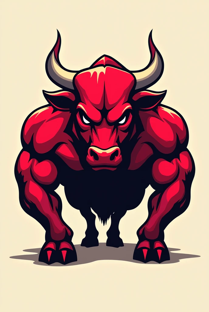 Logo muscle red Bull
