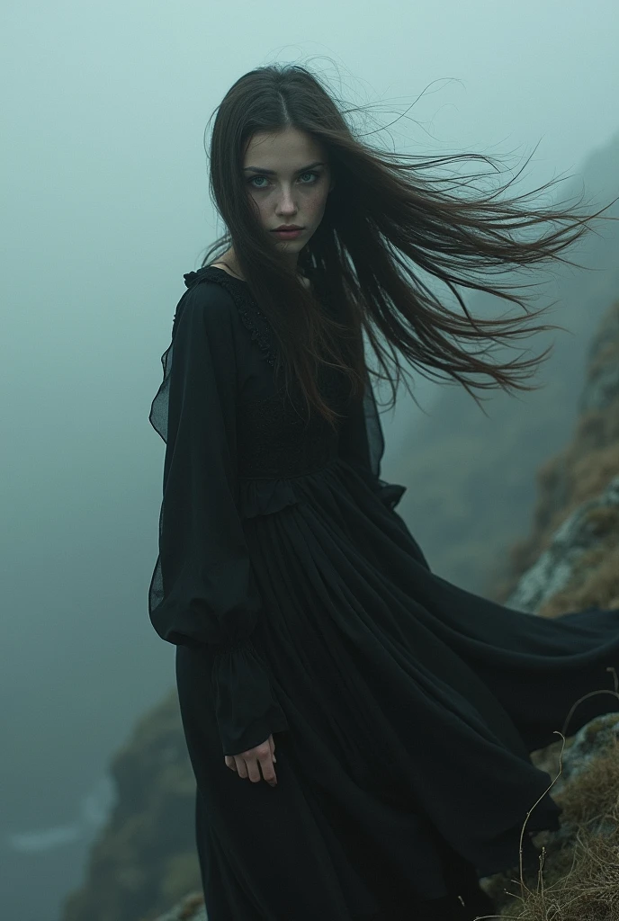 woman with long hair standing on a ledge A portrait of a suicidal girl, young with long hair, beautiful girl, girl with long hair, photo of girl, portrait of depressed girl, portrait of a sinister girl, girl with super long hair, wind in hair, long hair girl, wind in long hair, With long hair