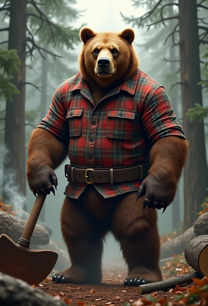 Lumberjack Bear