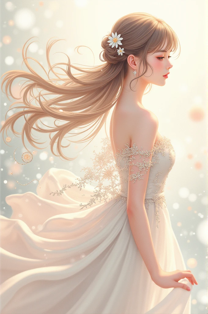 anime drawing, Elegant