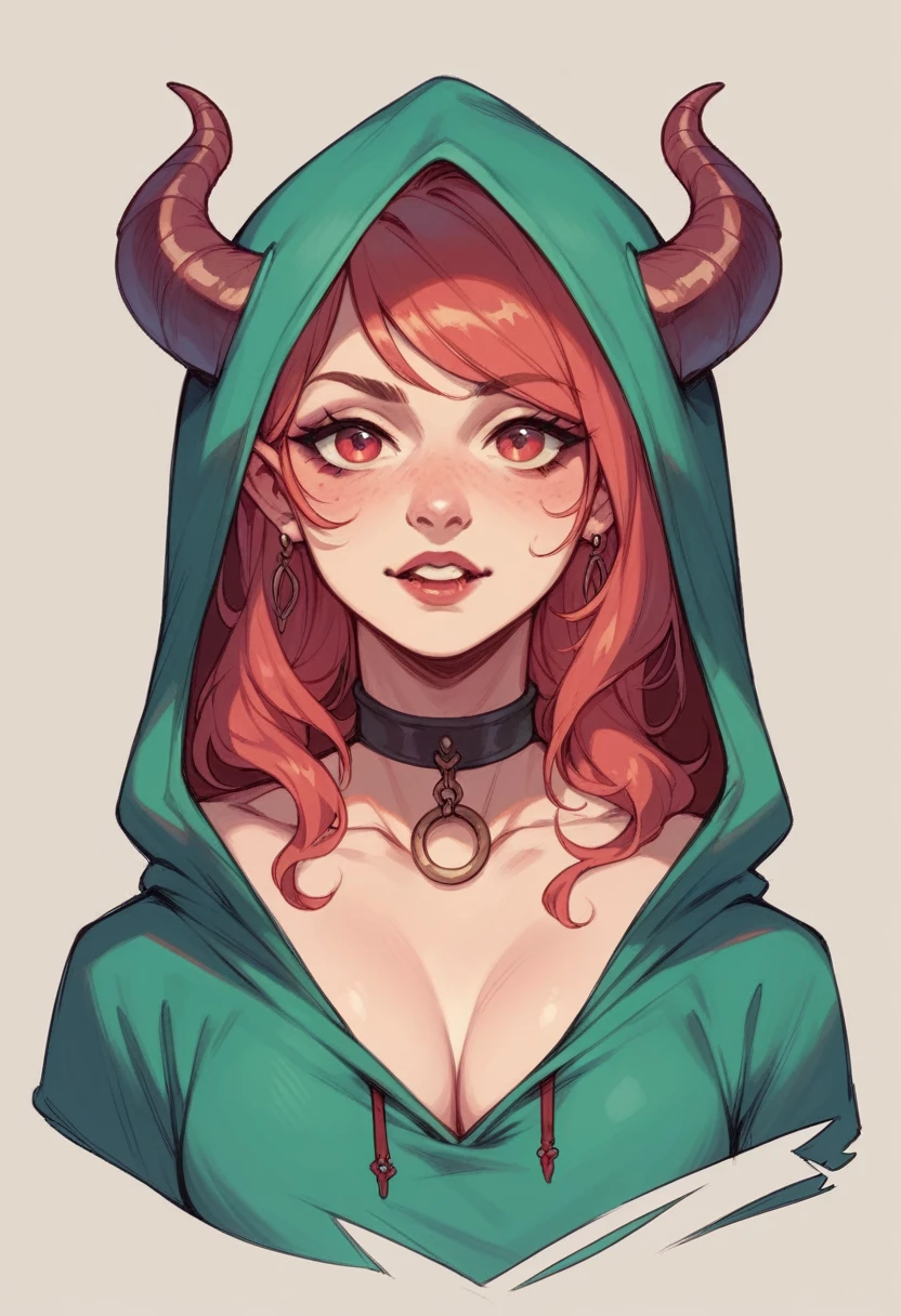 little red riddin hood as a sexy succubus