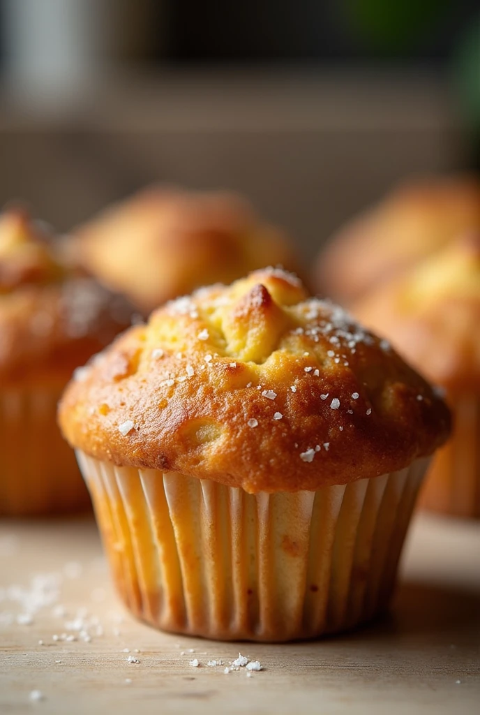 Make an advertisement for a muffin called the baker's corner