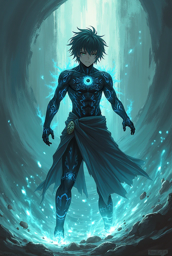 Make a B cell like a jujutsu kaisen character using a special technique