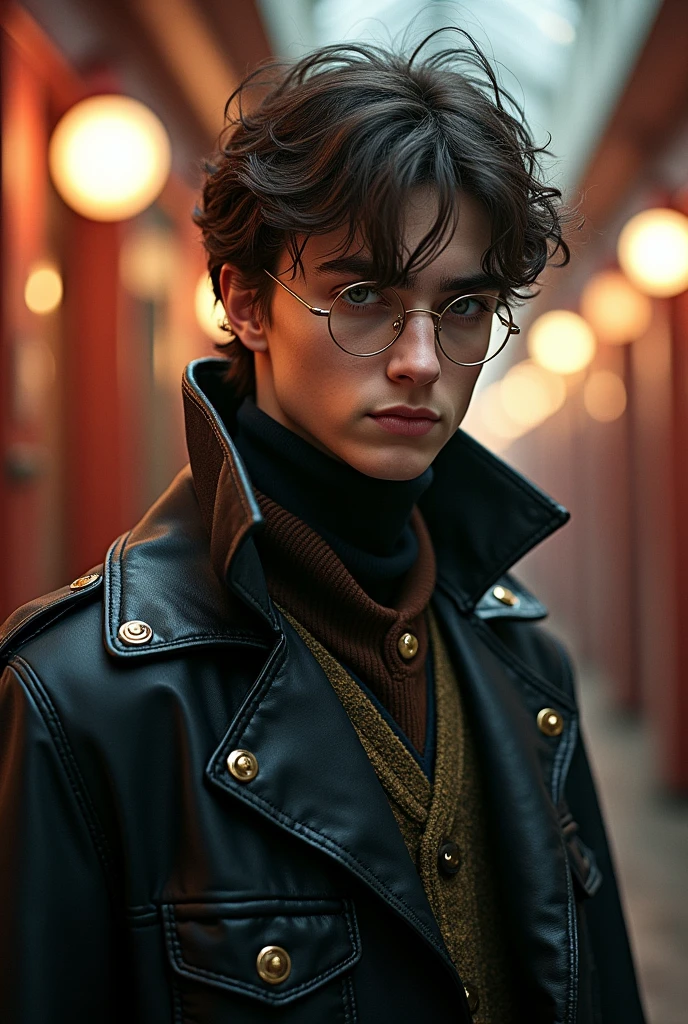 ((masterpiece)), ((high quality)), harry potter in Balenciaga clothing,( 90s style:1.2), (high detailed, high detailed skin:1.3) , fujifilm xt3
